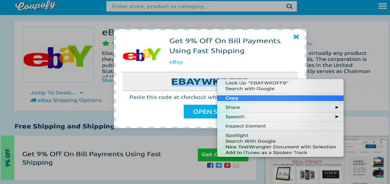 Ebay Coupon Codes That Work