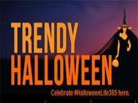 Trendy Halloween logo
