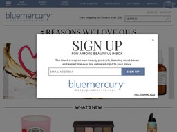 Bluemercury screenshot