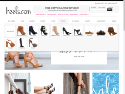 Heels.com screenshot