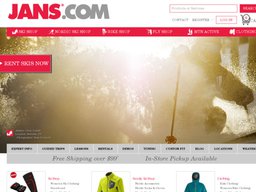 Jans.com screenshot