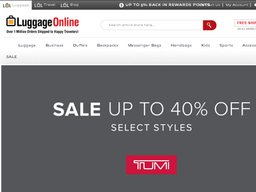 Luggage Online screenshot