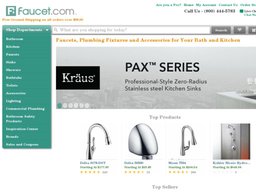 Faucet.com screenshot