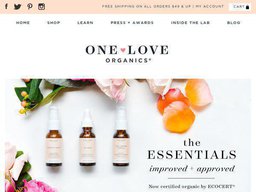 One Love Organics screenshot