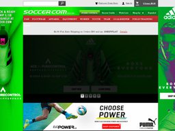 Soccer.com screenshot